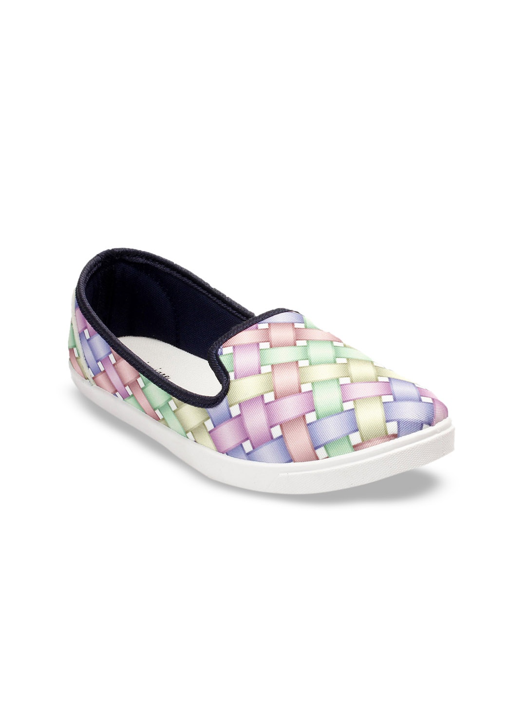 

meriggiare Women Multicoloured Slip-On Sneakers, Multi