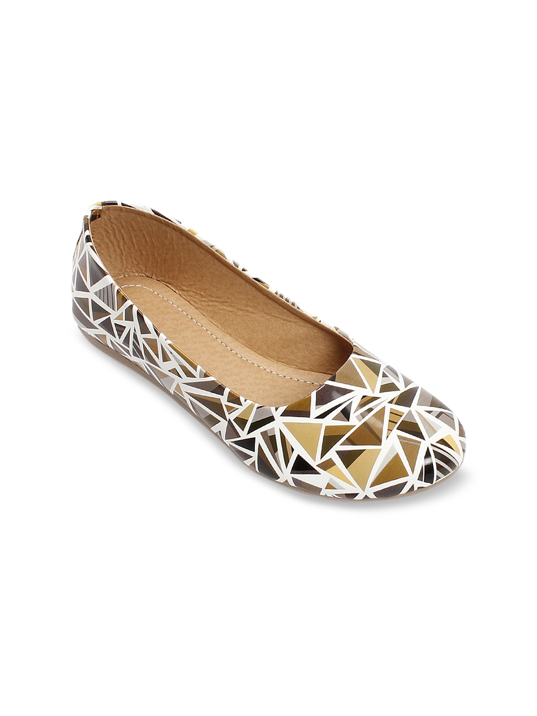 

meriggiare Women Multicoloured Printed Ballerinas, Multi