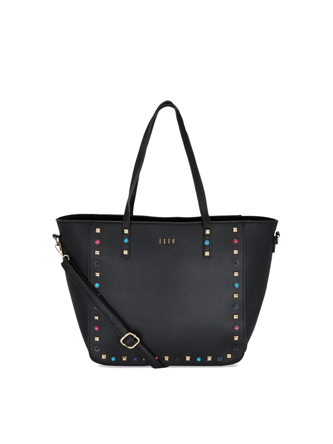 

ELLE Black Embellished Shoulder Bag