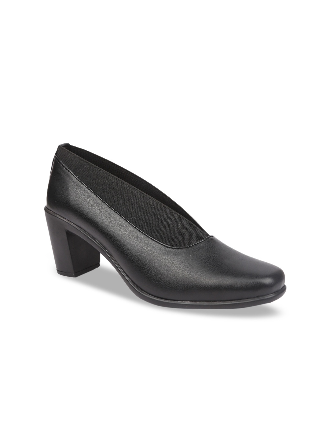 

VALIOSAA Black Block Pumps