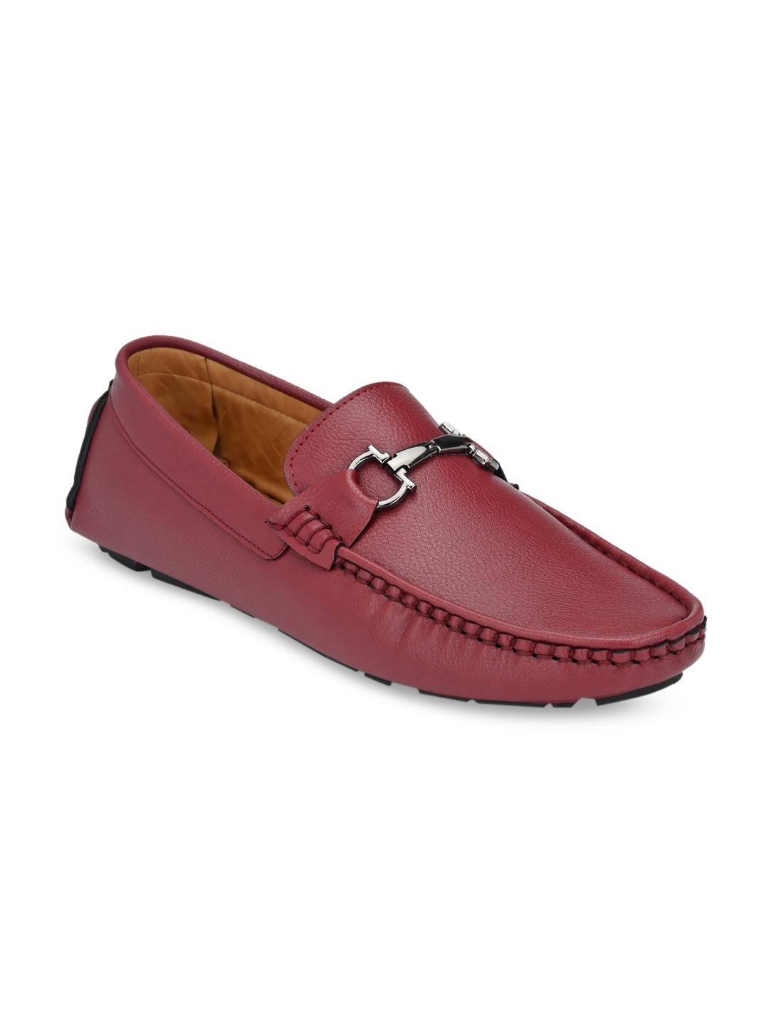 

Fentacia Men Red Driving Shoes