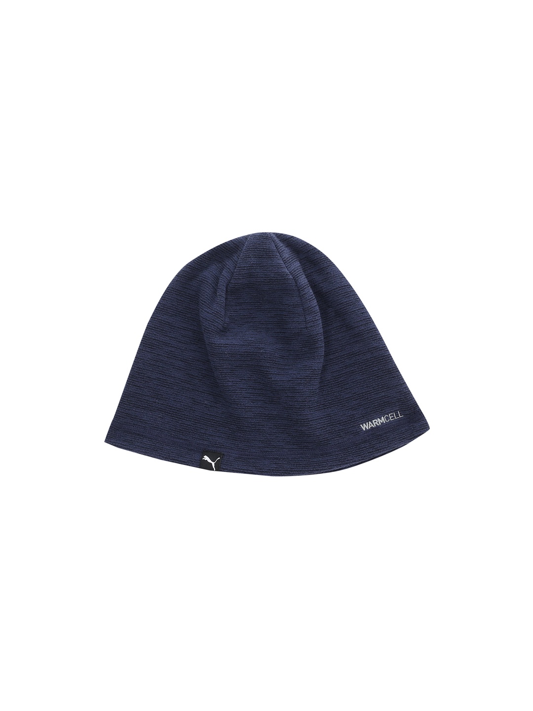 

Puma Unisex Navy Blue Solid WARMCELL ACTIVE fleece Beanie
