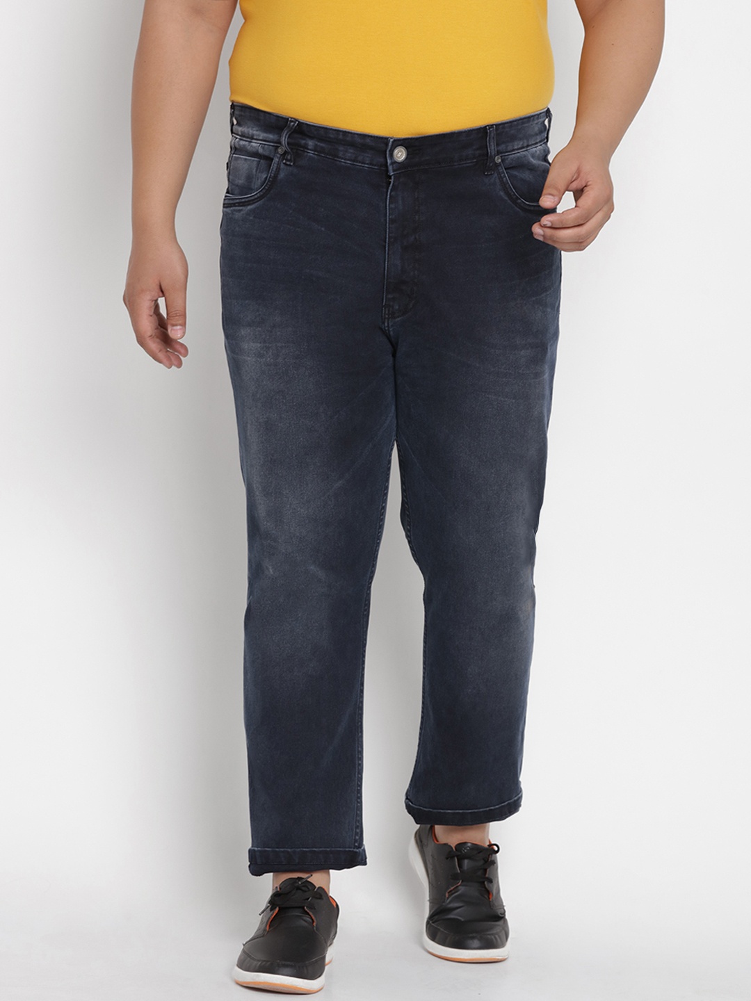 

Dais Men Blue Regular Fit Mid-Rise Clean Look Stretchable Jeans