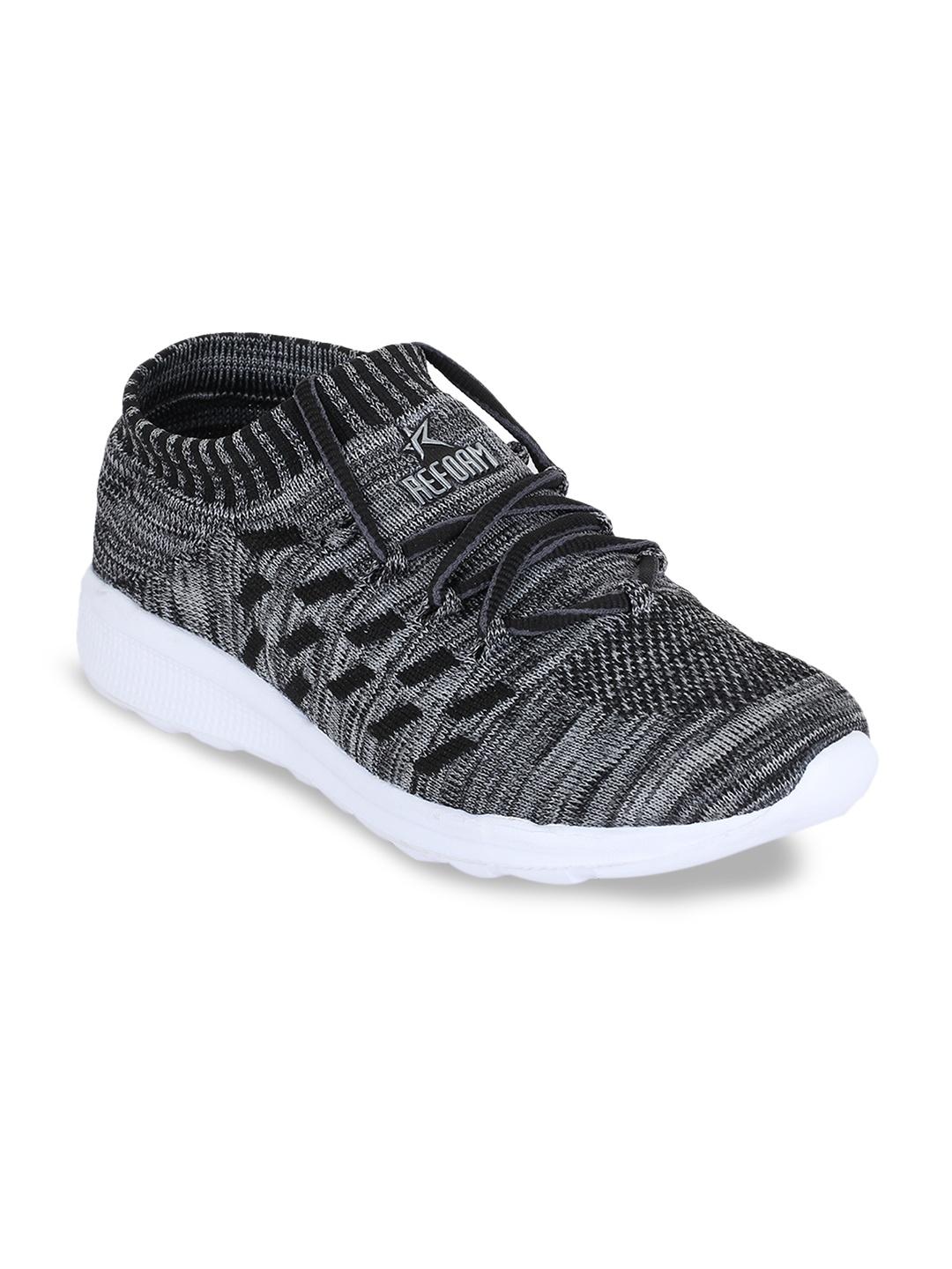 

REFOAM Men Grey Mesh Running Shoes