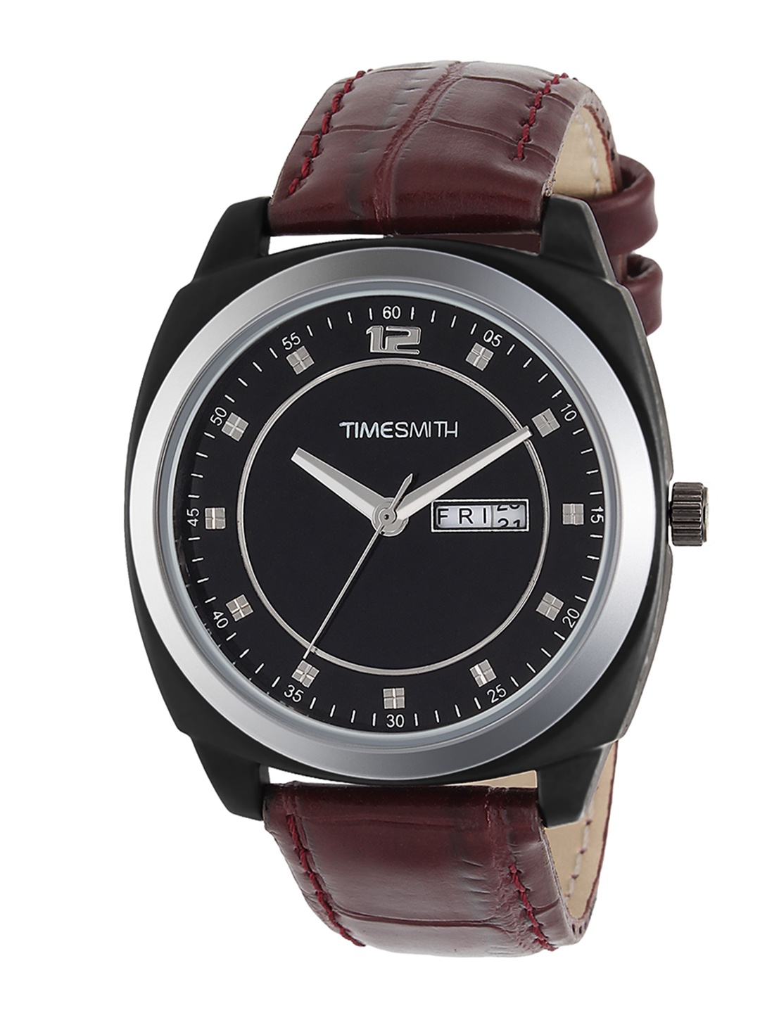 

TIMESMITH Men Black Analogue Watch TSC-001ktd1