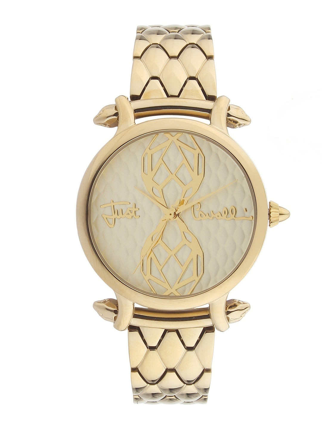 

Just Cavalli Women Gold-Toned Analogue Watch JC1L061M0055