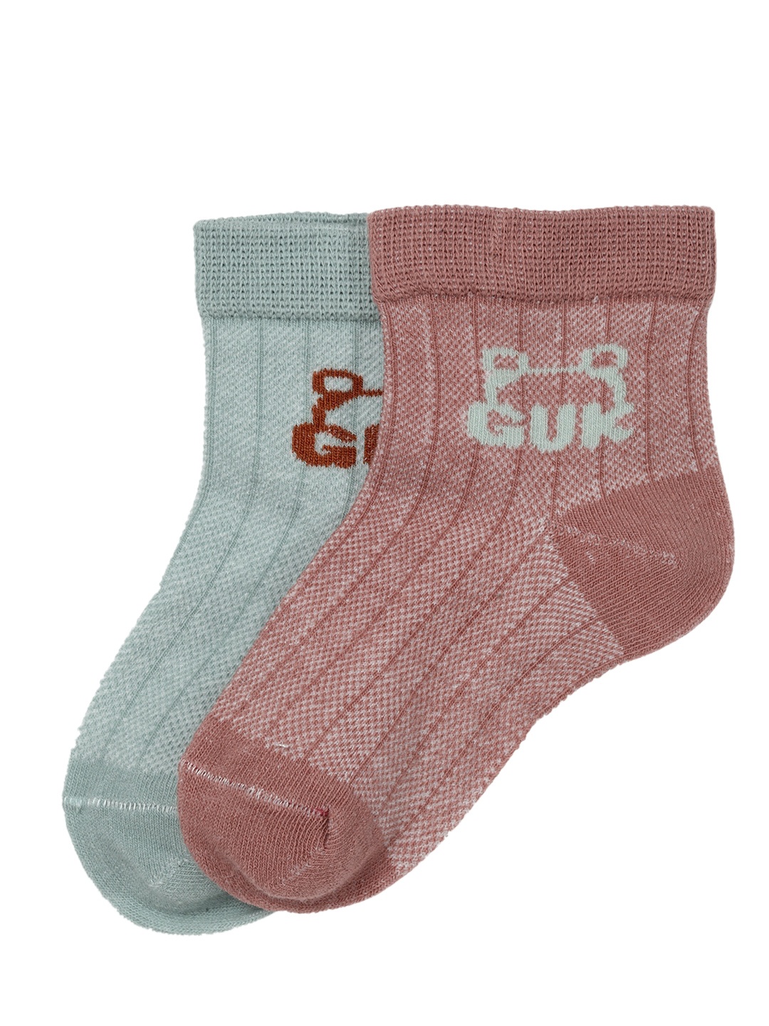 

J Style Kids Pack of 2 Assorted Ankle Length Socks