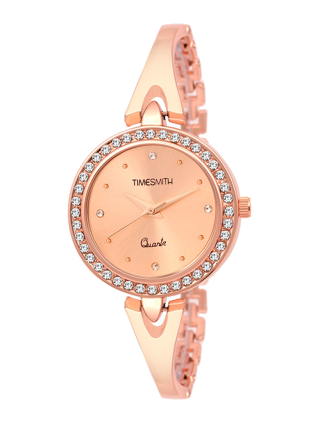 

TIMESMITH Women Rose Gold-Toned Analogue Watch TSC-061ktd1