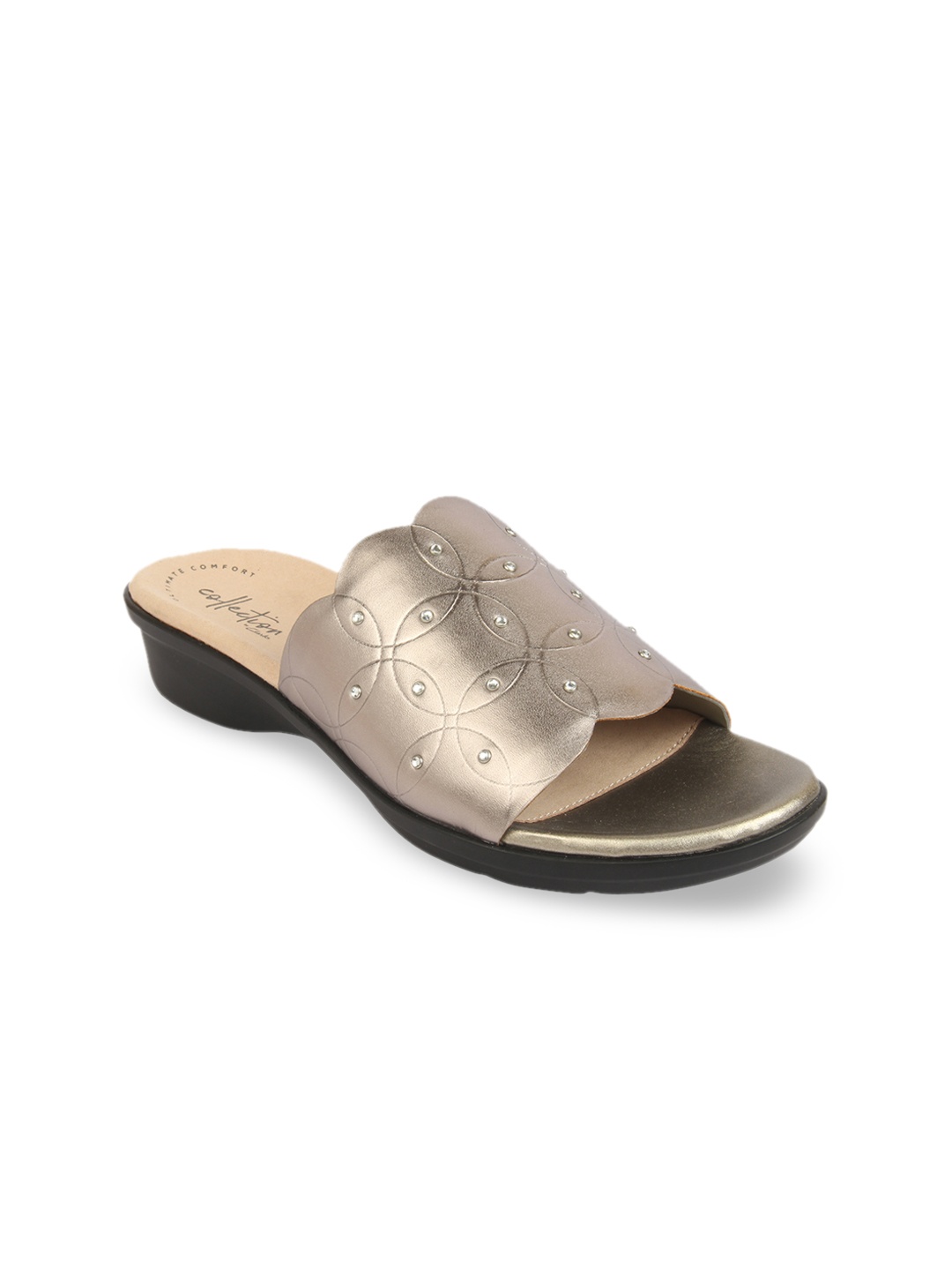 

Clarks Women Gunmetal-Toned Embellished Heels, Metallic