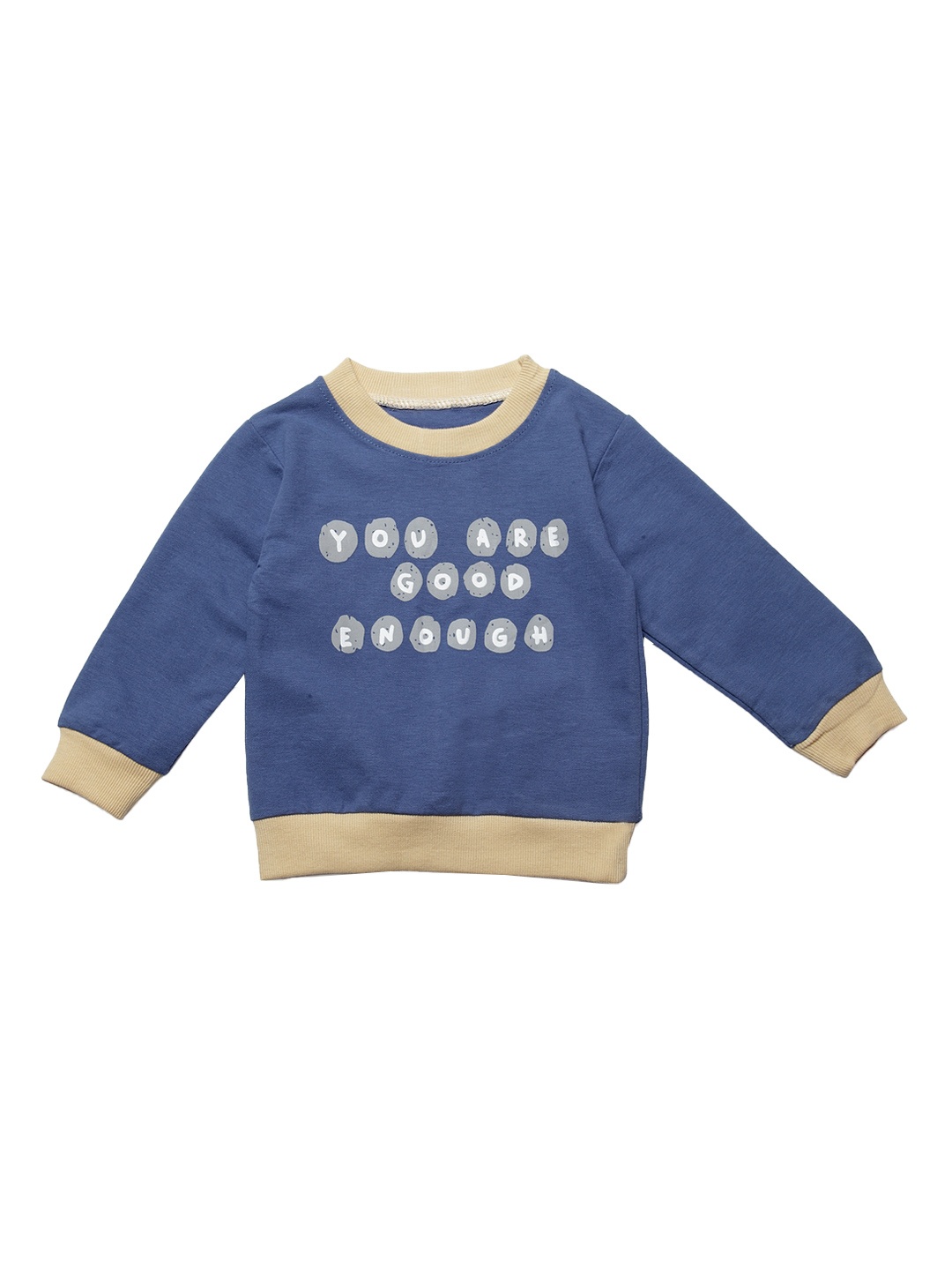 

J Style Kids Blue Printed Sweatshirt