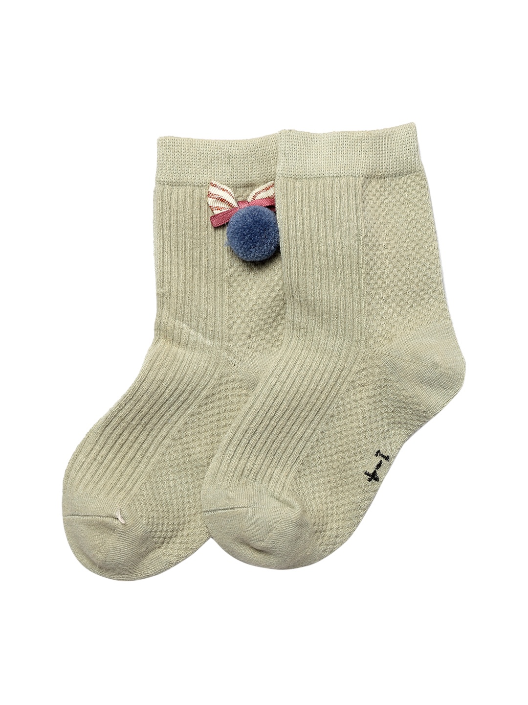 

J Style Kids Pack of 2 Above Ankle-Length Socks, Green