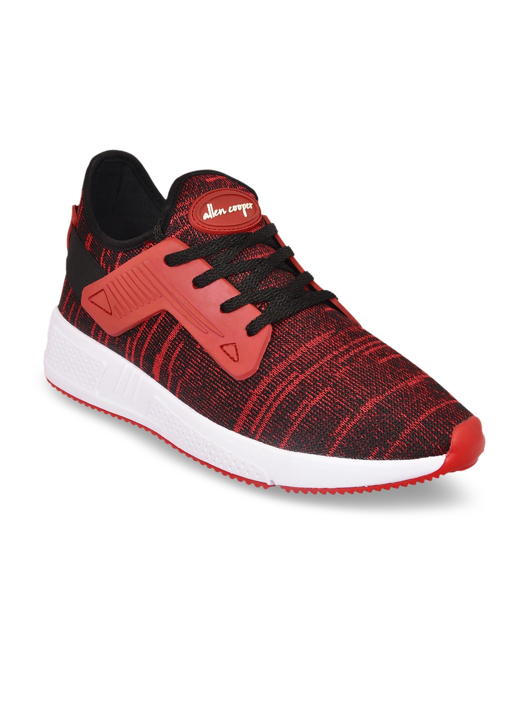 

Allen Cooper Men Maroon Running Shoes