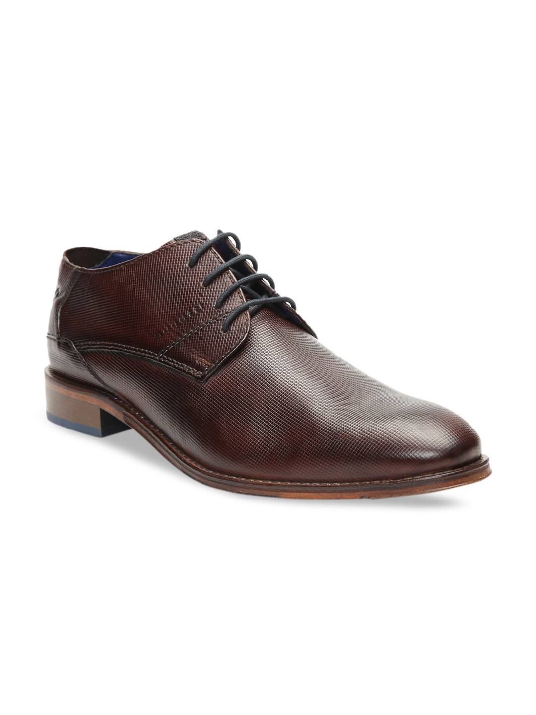

Bugatti Men Brown Leather Leather Derbys