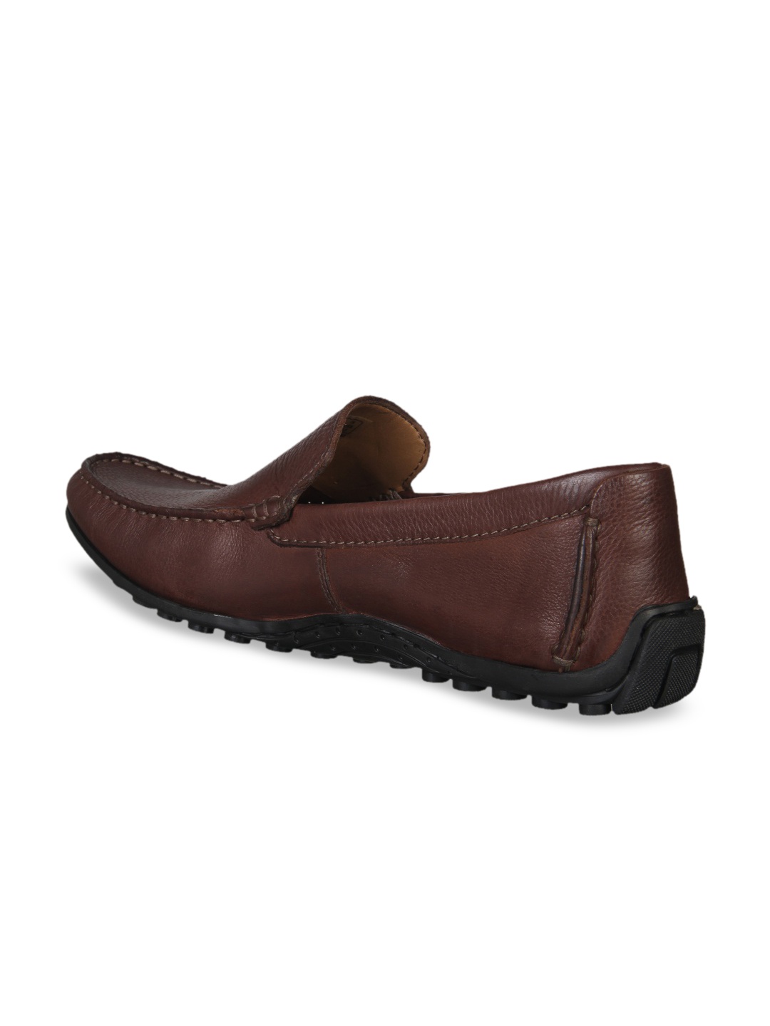 

Clarks Men Brown Leather Driving Shoes