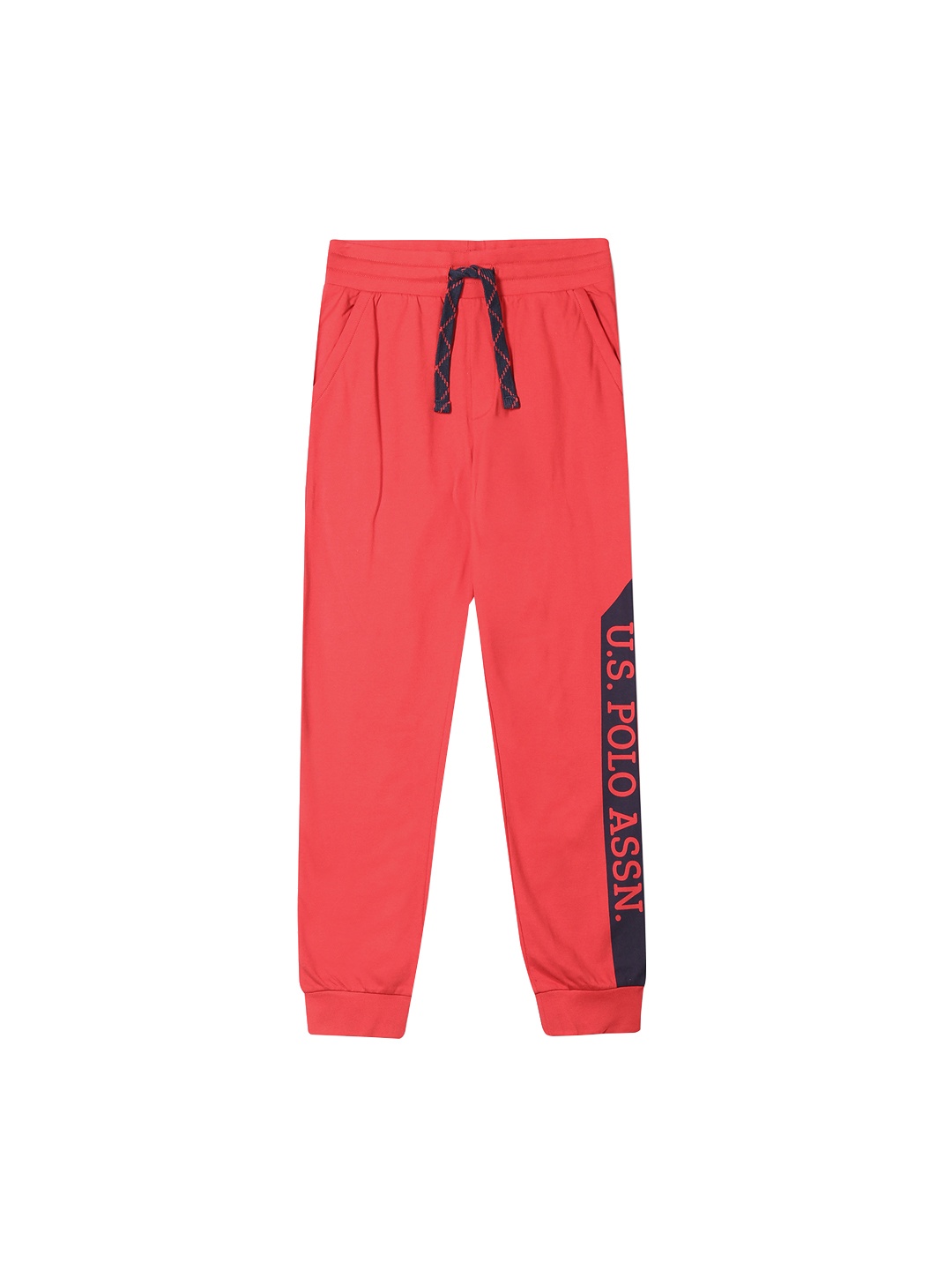 

U.S. Polo Assn. Kids Boys Red Straight Fit Joggers