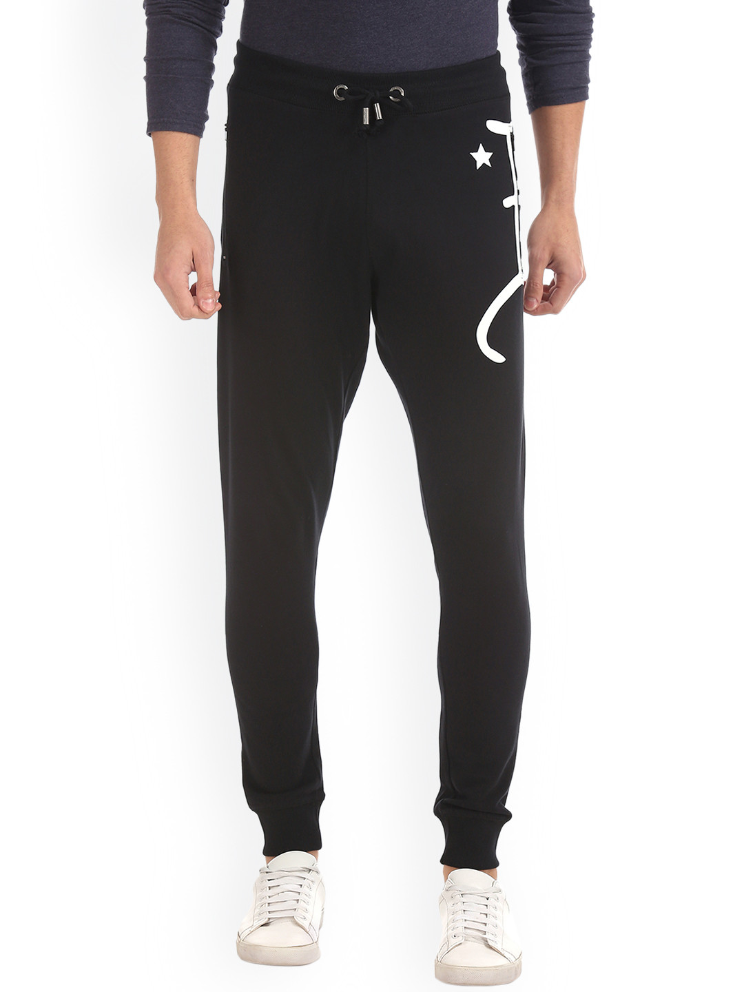 

Ed Hardy Men Black Slim Fit Joggers