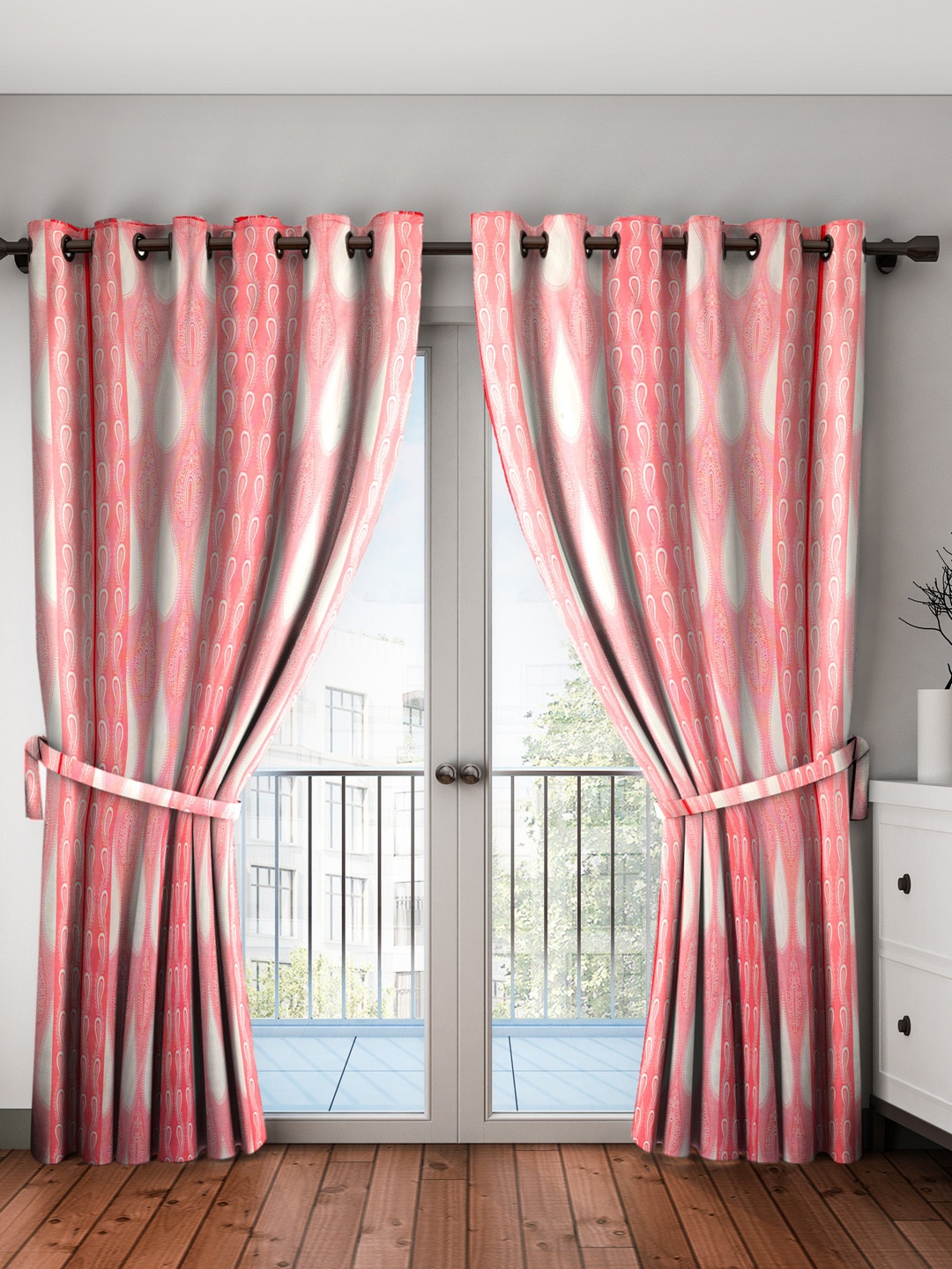 

Cortina Pink Door Curtains
