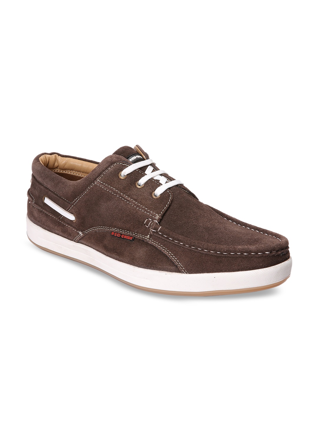 

Red Chief Men Brown Leather Derbys