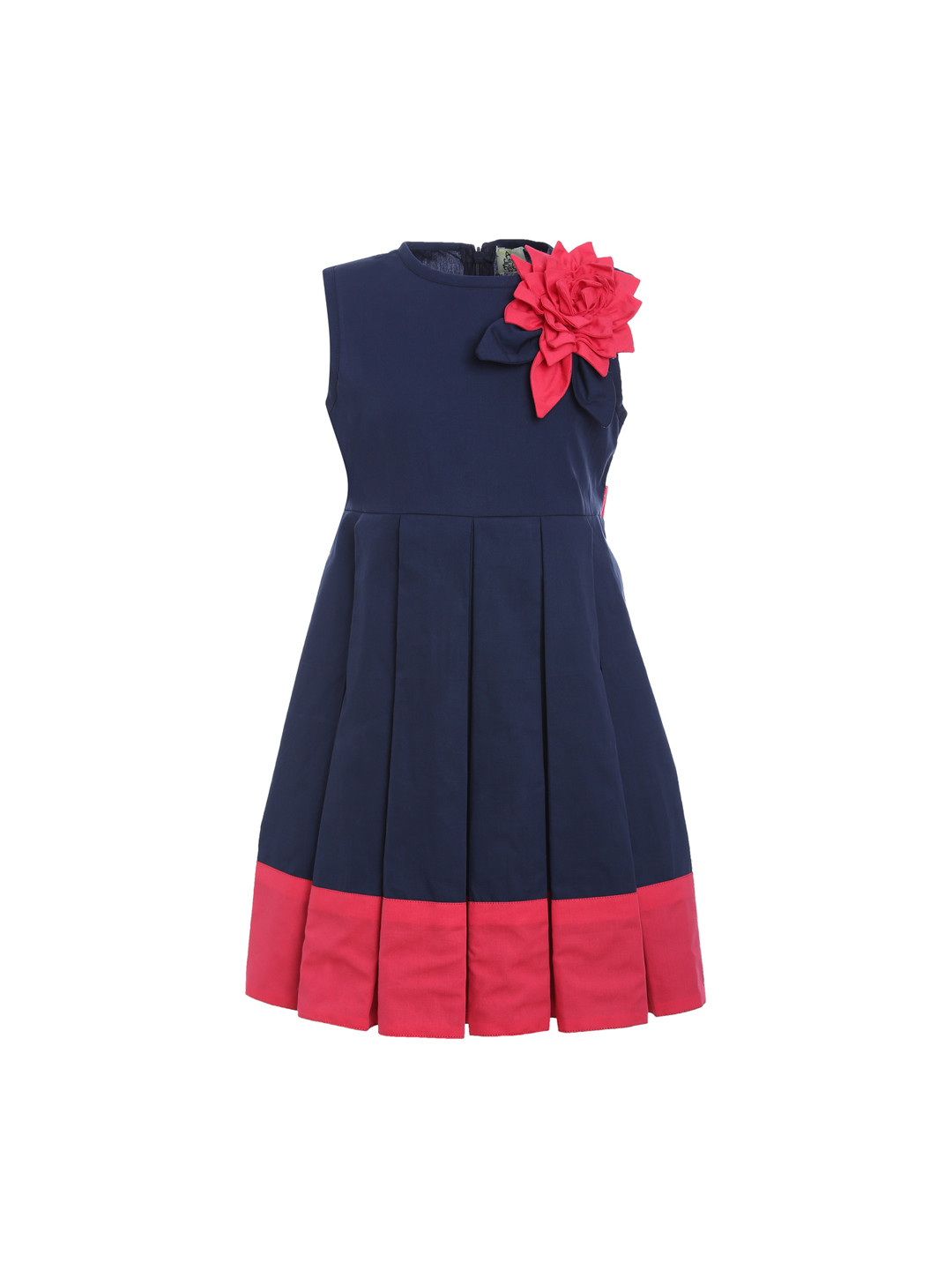

A Little Fable Girls Navy Blue Eternal Dress