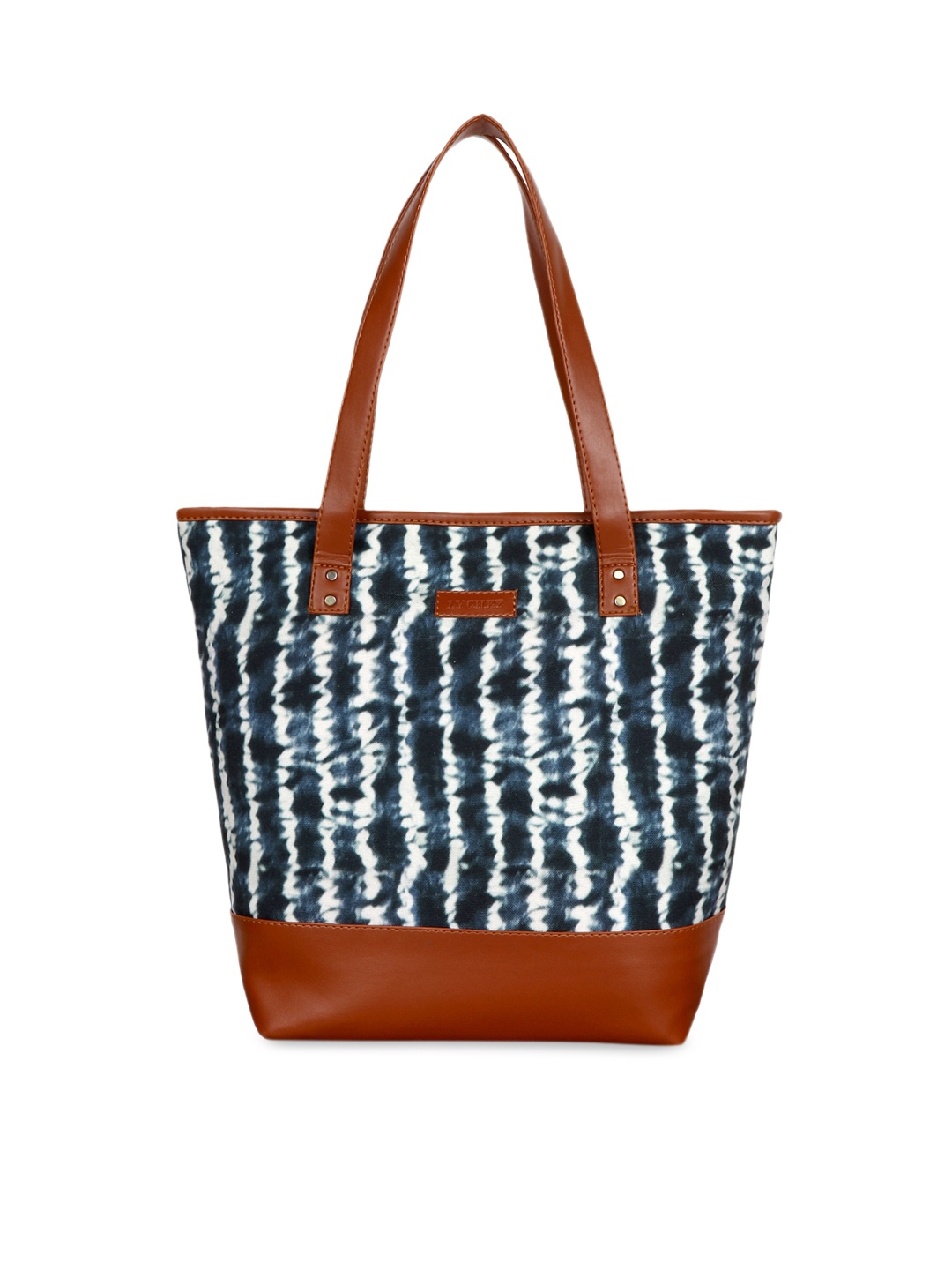 

Lychee bags Blue & White Striped Shoulder Bag