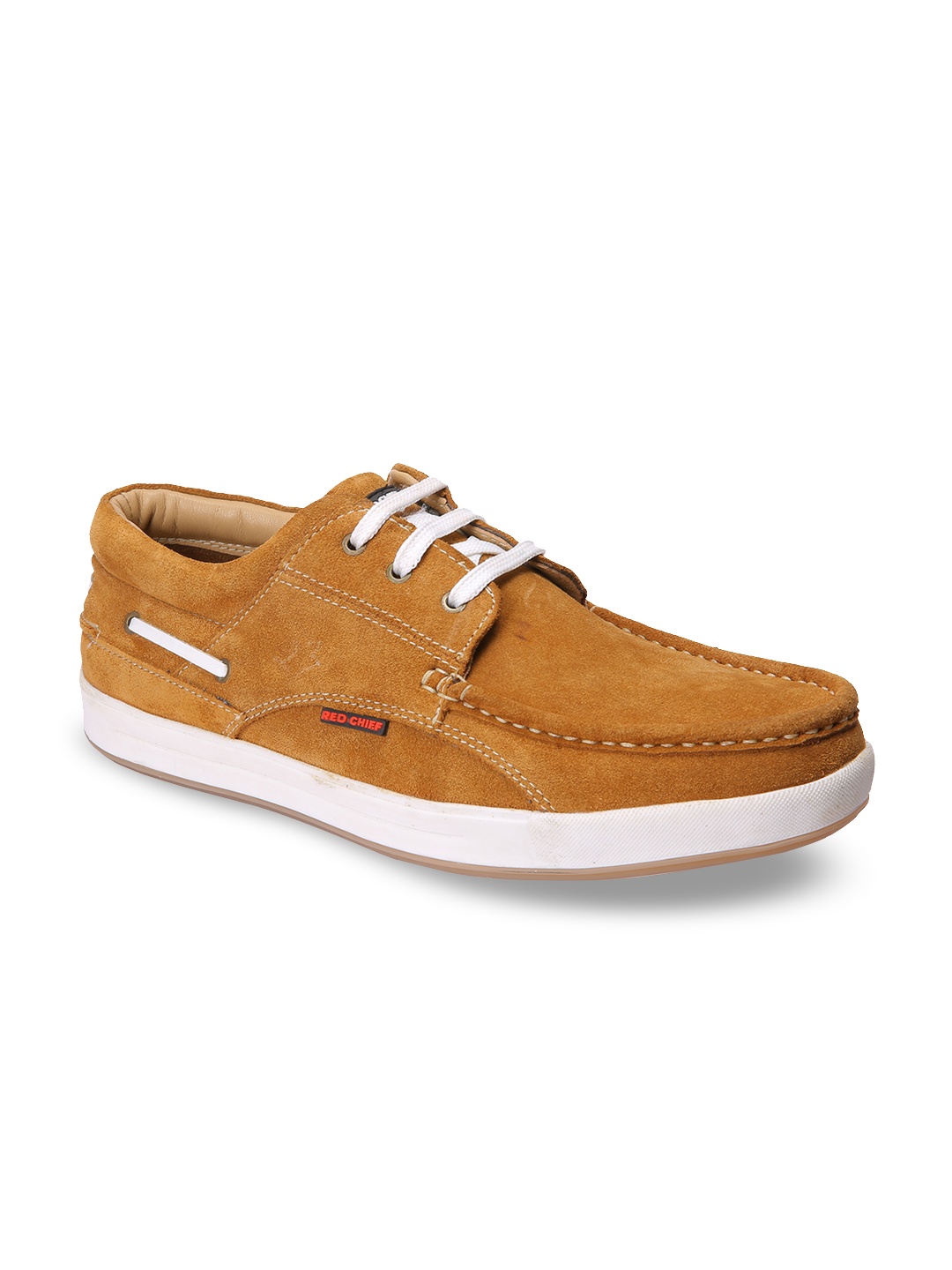 

Red Chief Men Brown Leather Derbys