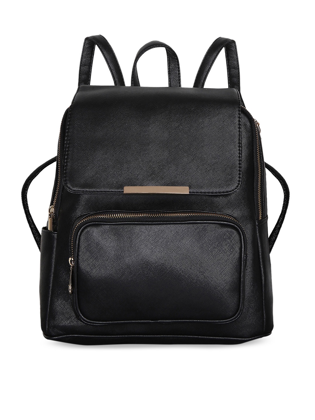 

Lychee bags Women Black Solid Backpack