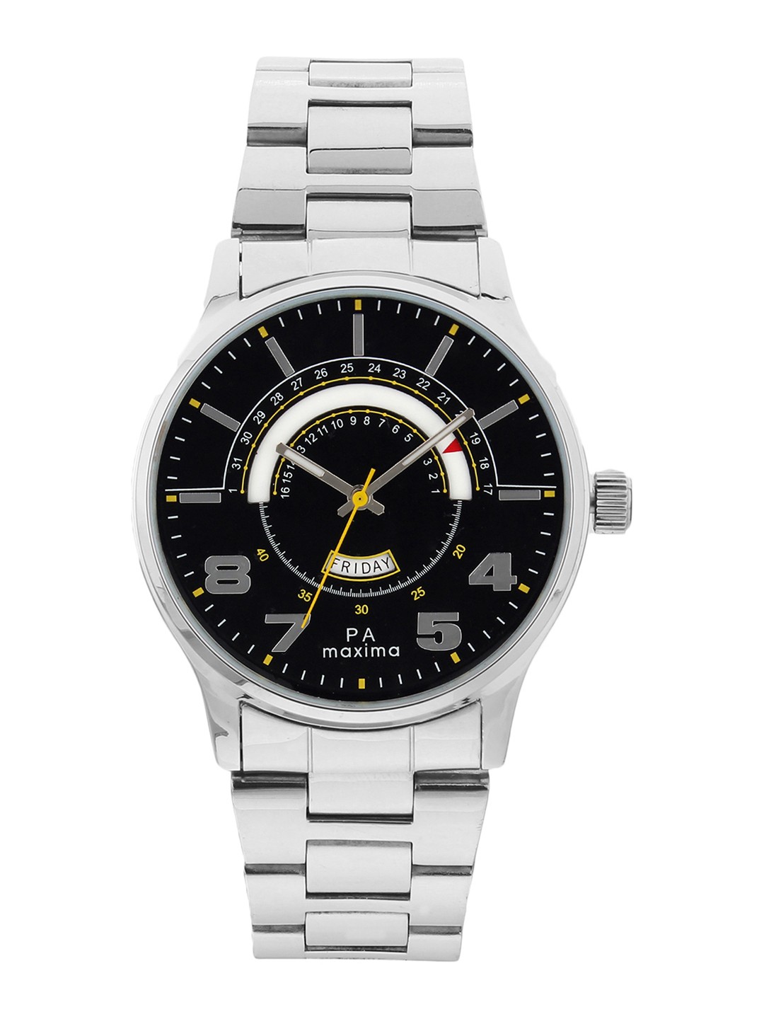 

maxima Men Black Analogue Watch O-51962CMGI