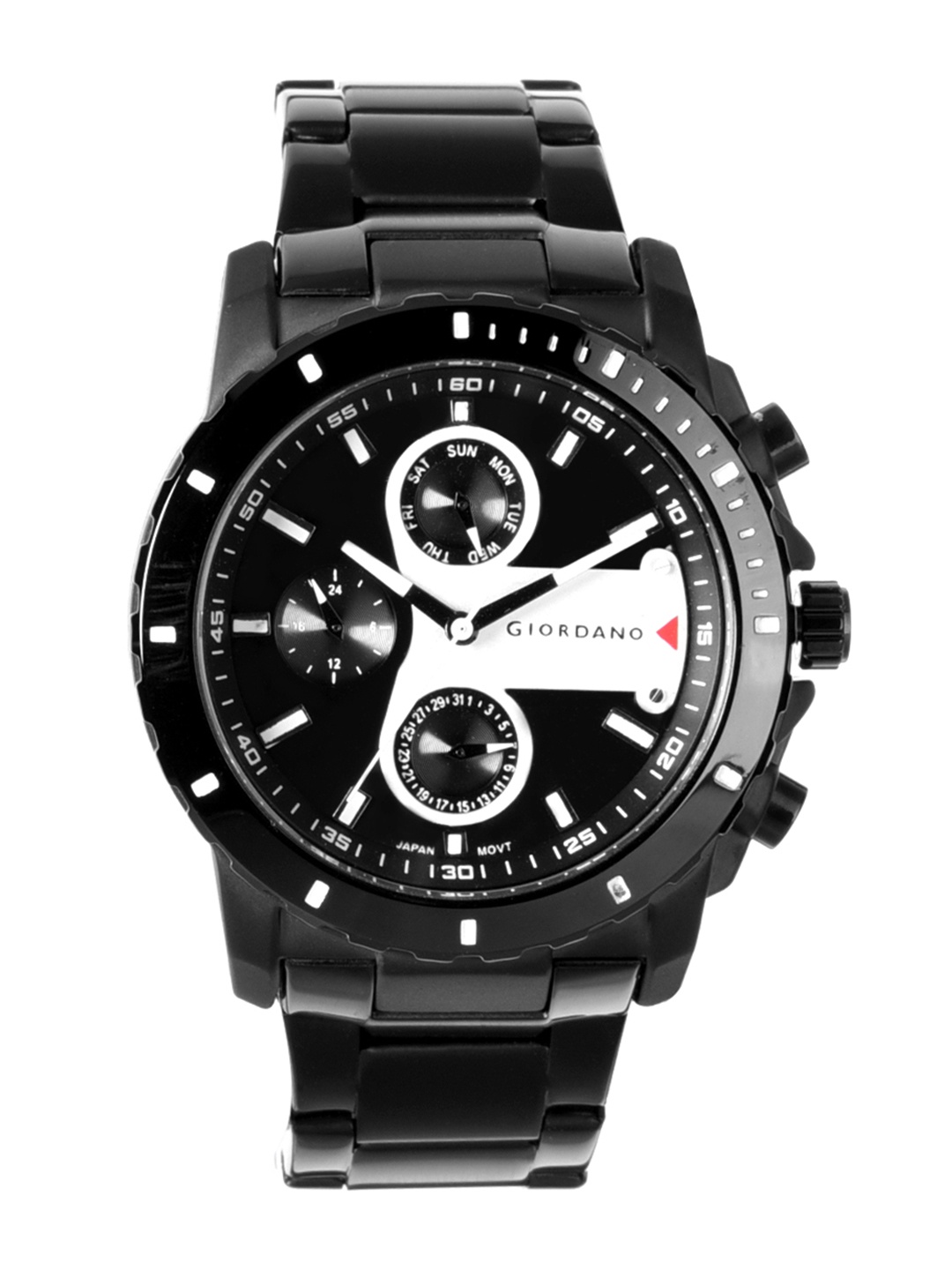 

GIORDANO Men Black Analogue Watch R1212-22