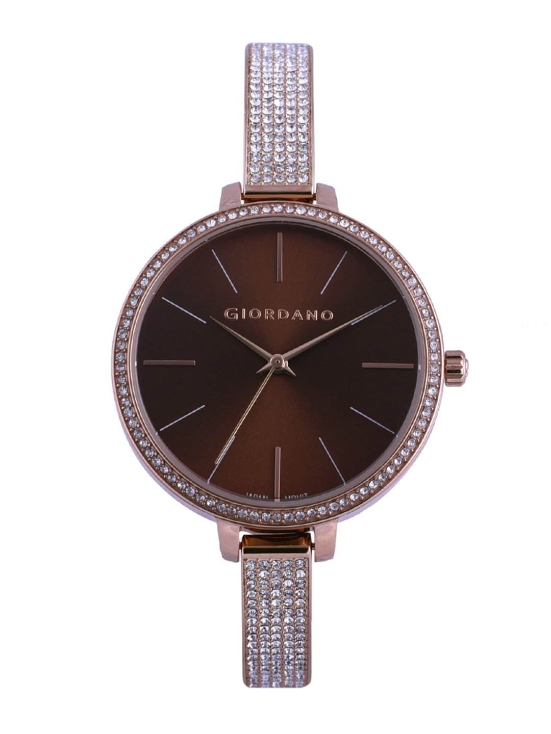 

GIORDANO Women Maroon Analogue Watch