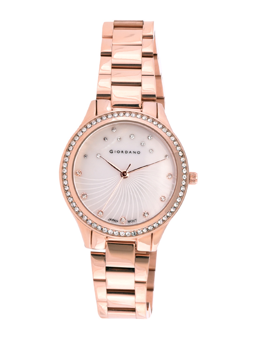 GIORDANO Women Off-White Analogue Watch R4000-11