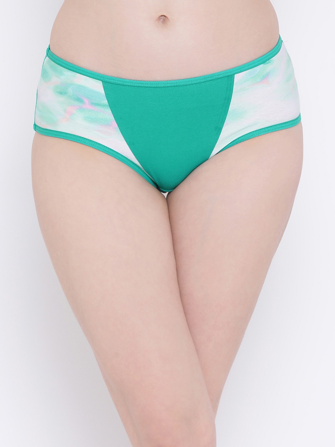 

Clovia Women Green Hipster Briefs PN3096P17XL