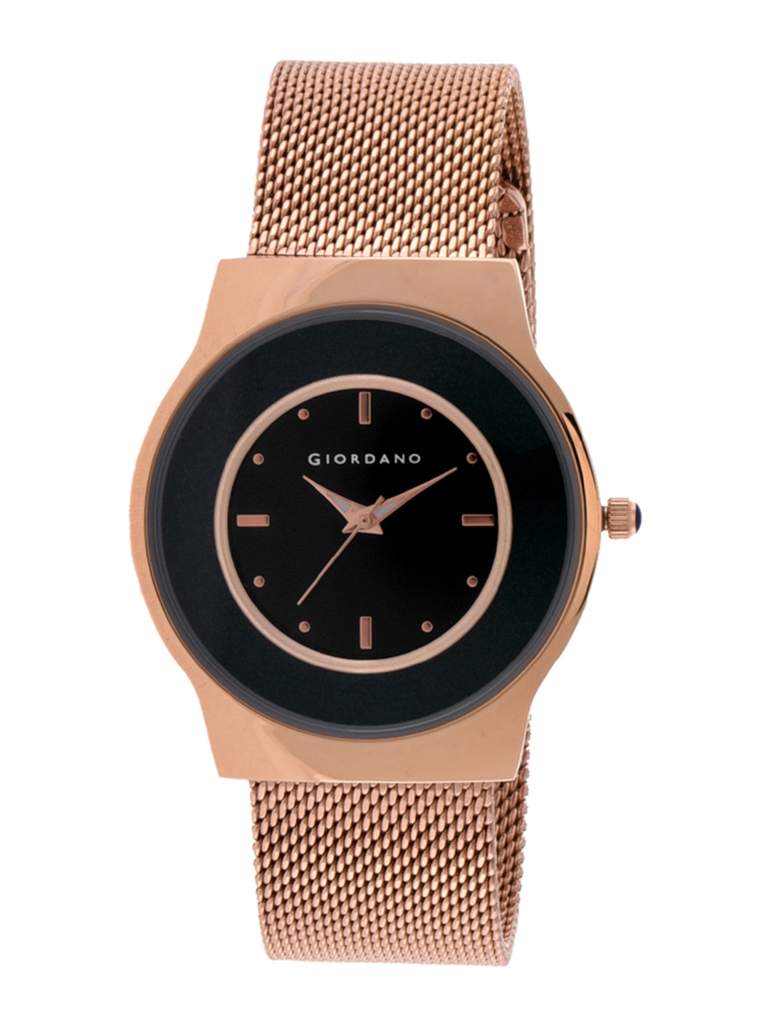 

GIORDANO Women Black Analogue Watch R4008-22