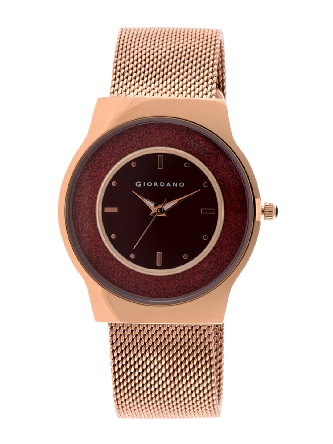 

GIORDANO Women Black Analogue Watch R4008-44
