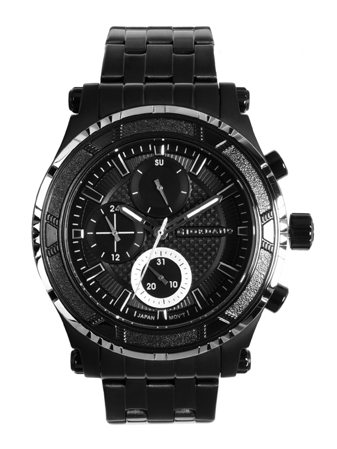 

GIORDANO Men Black Analogue Watch GD-1015-33