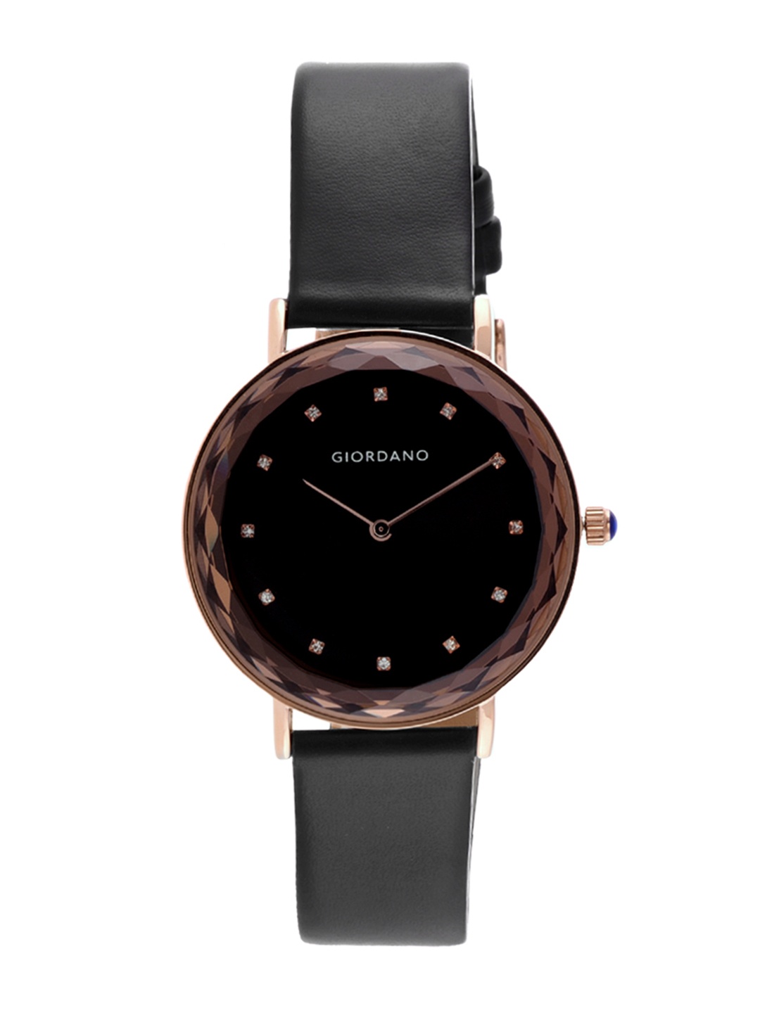 

GIORDANO Women Black Analogue Watch R4010-44