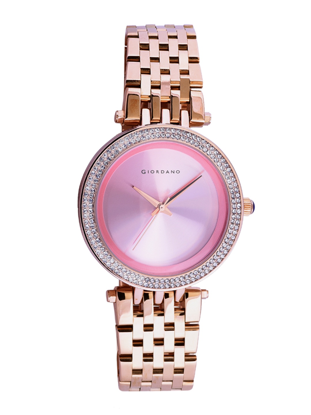 

GIORDANO Women Pink Analogue Watch