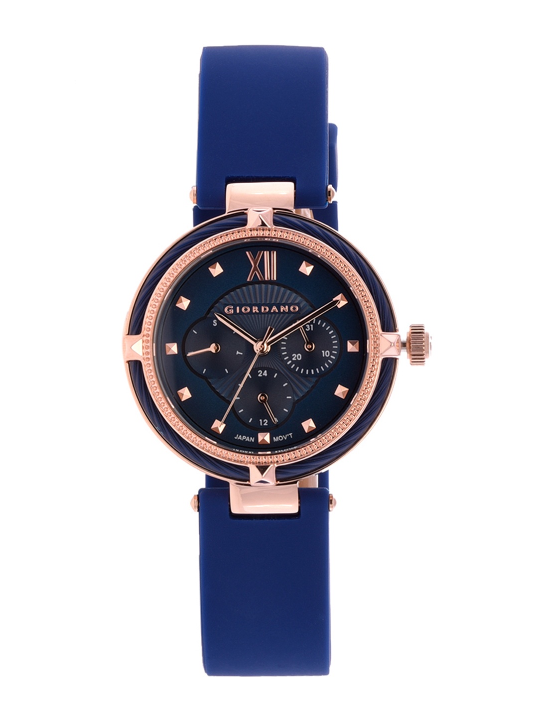 

GIORDANO Women Navy Blue Analogue Watch GD-2033-04