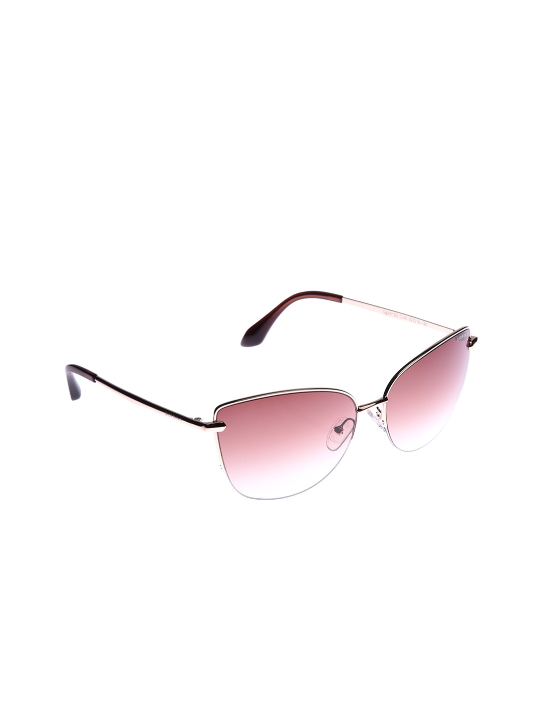 

GIORDANO Women Cateye Sunglasses GA90192C40, Gold