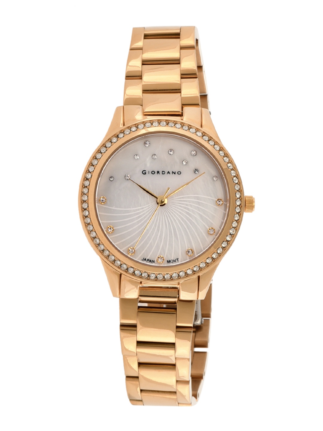 

GIORDANO Women White Analogue Watch R4000-22