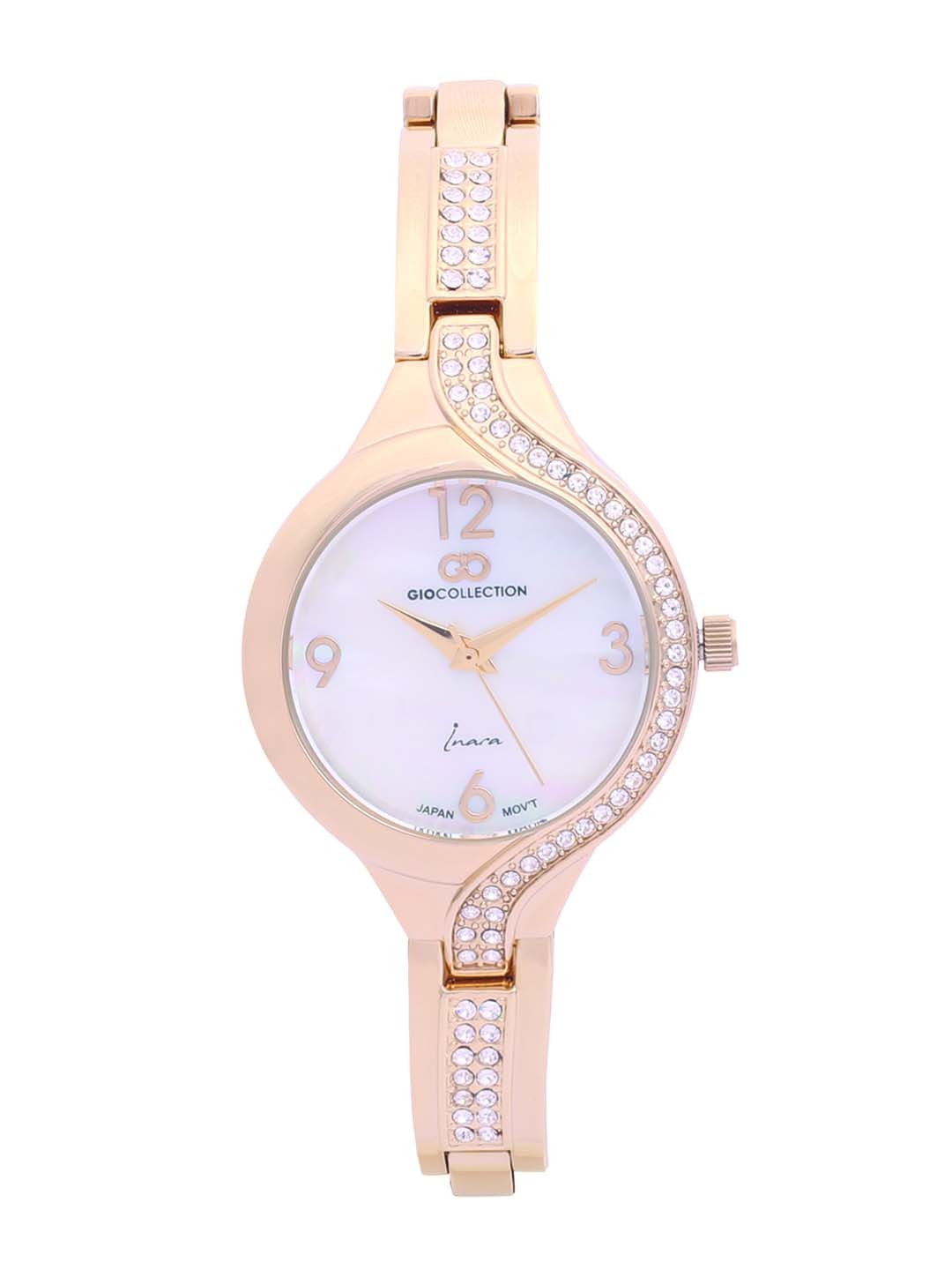 

GIO COLLECTION Women White Analogue Watch G2127-22