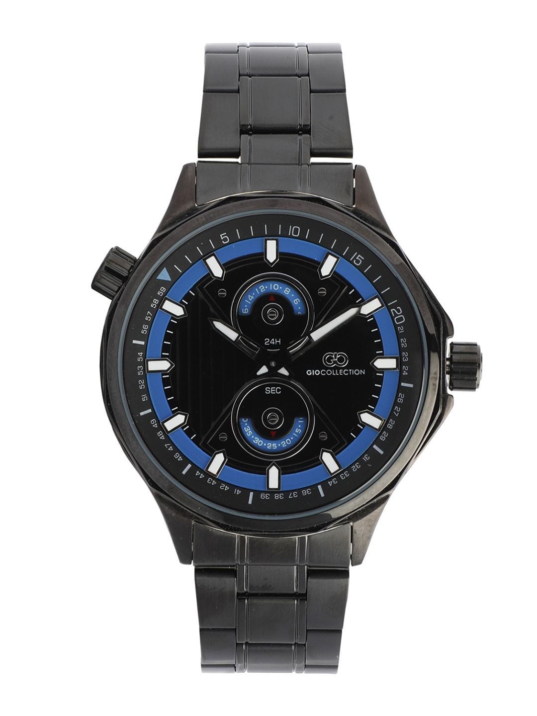 

GIO COLLECTION Men Black Analogue Watch G1038-22