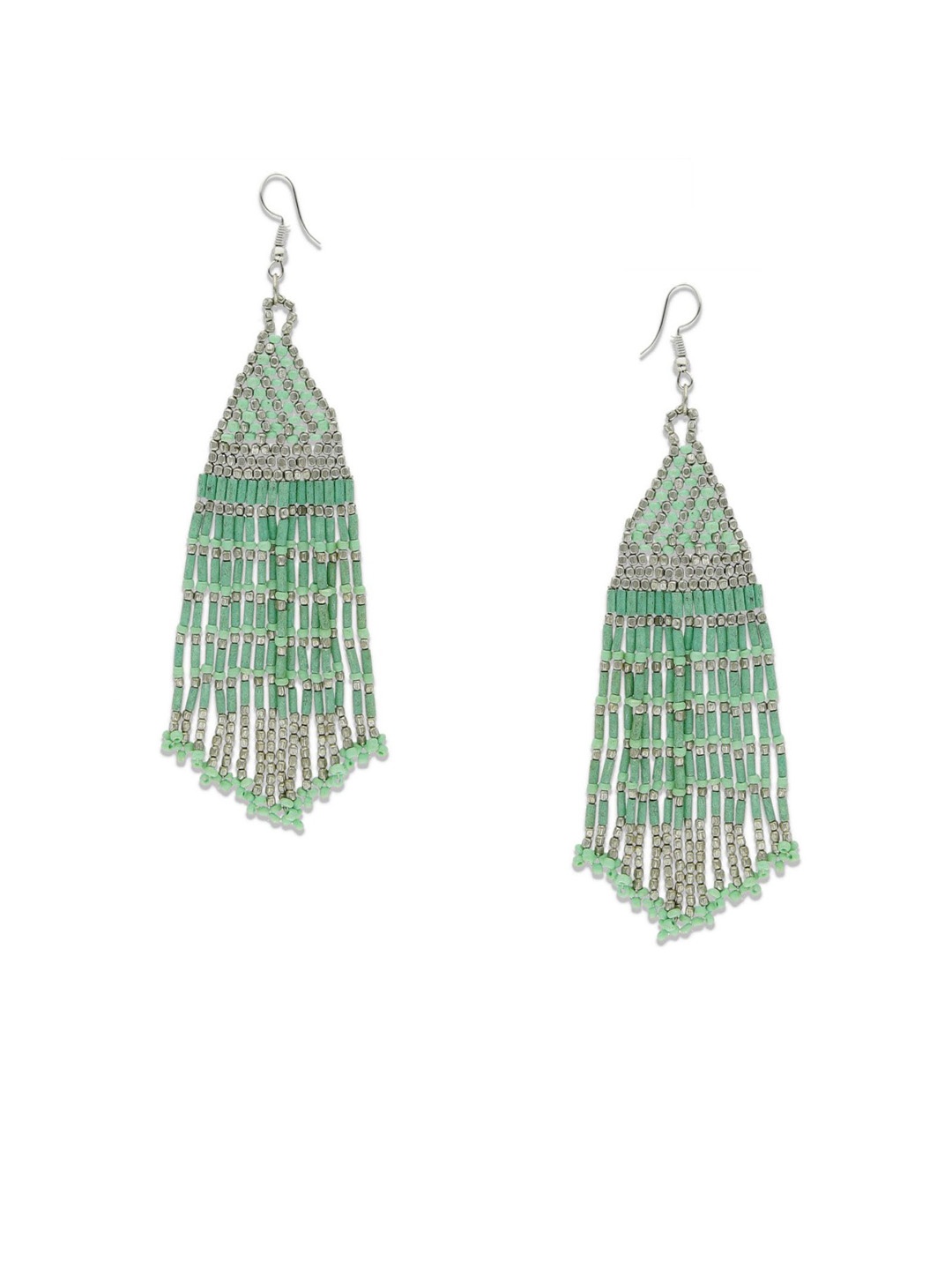 

Crunchy Fashion Green Contemporary Drop Earrings