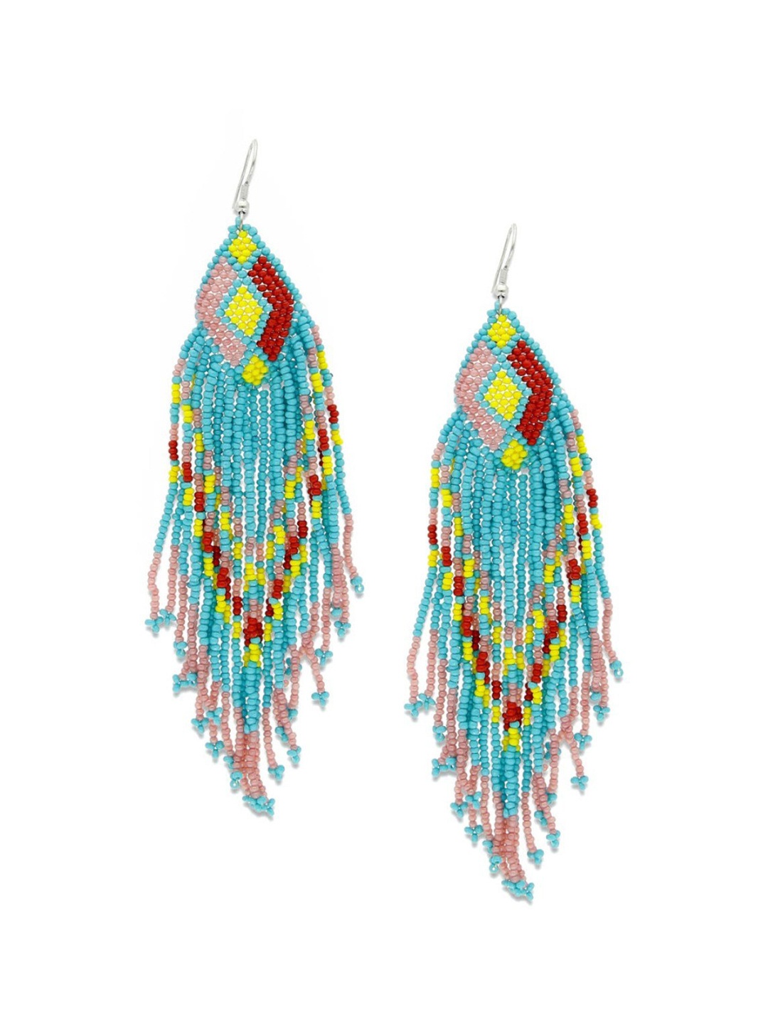 

Crunchy Fashion Multicoloured Contemporary Drop Earrings, Multi