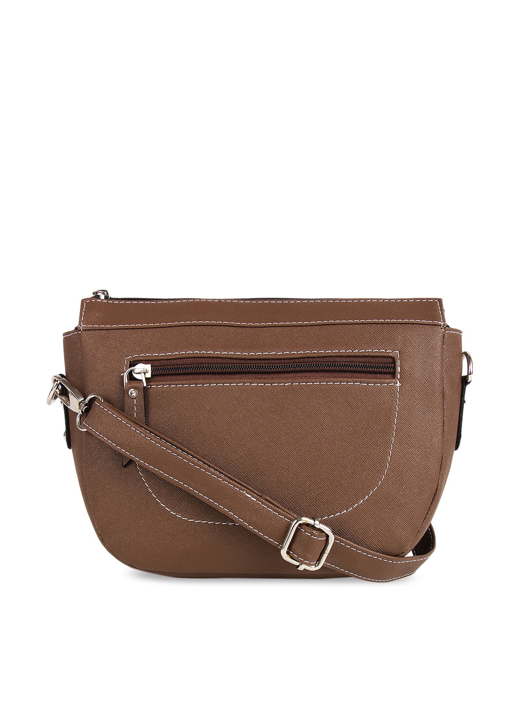 

Toteteca Brown Solid Sling Bag