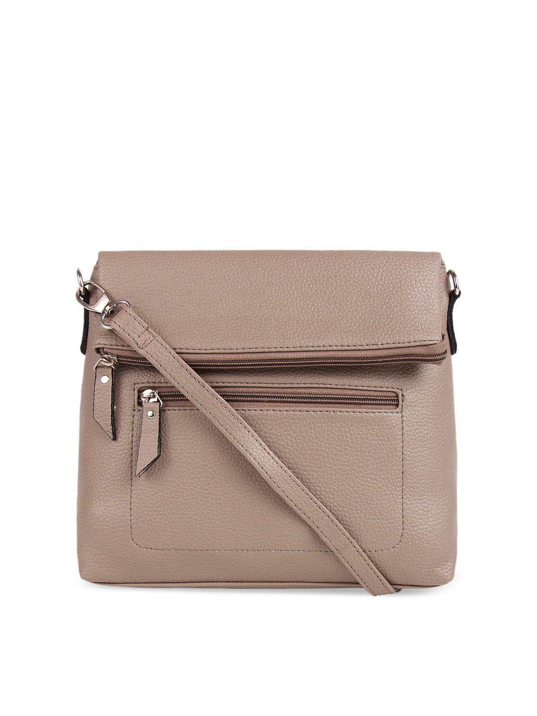 

Toteteca Beige Solid Sling Bag