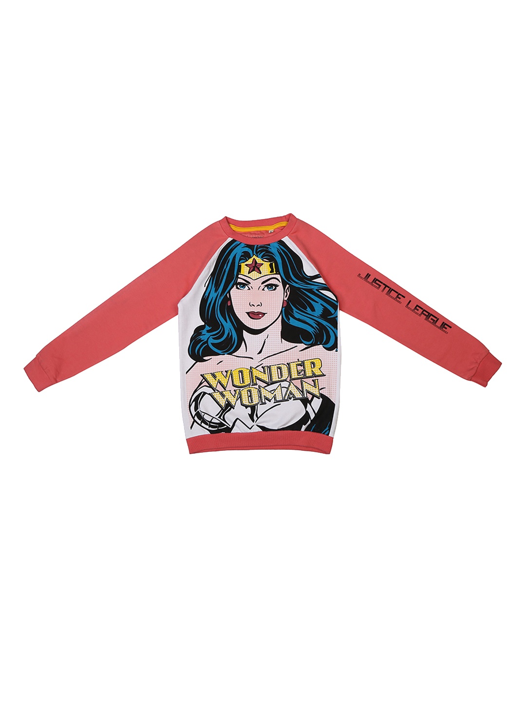

Allen Solly Junior Girls Pink Printed Sweatshirt