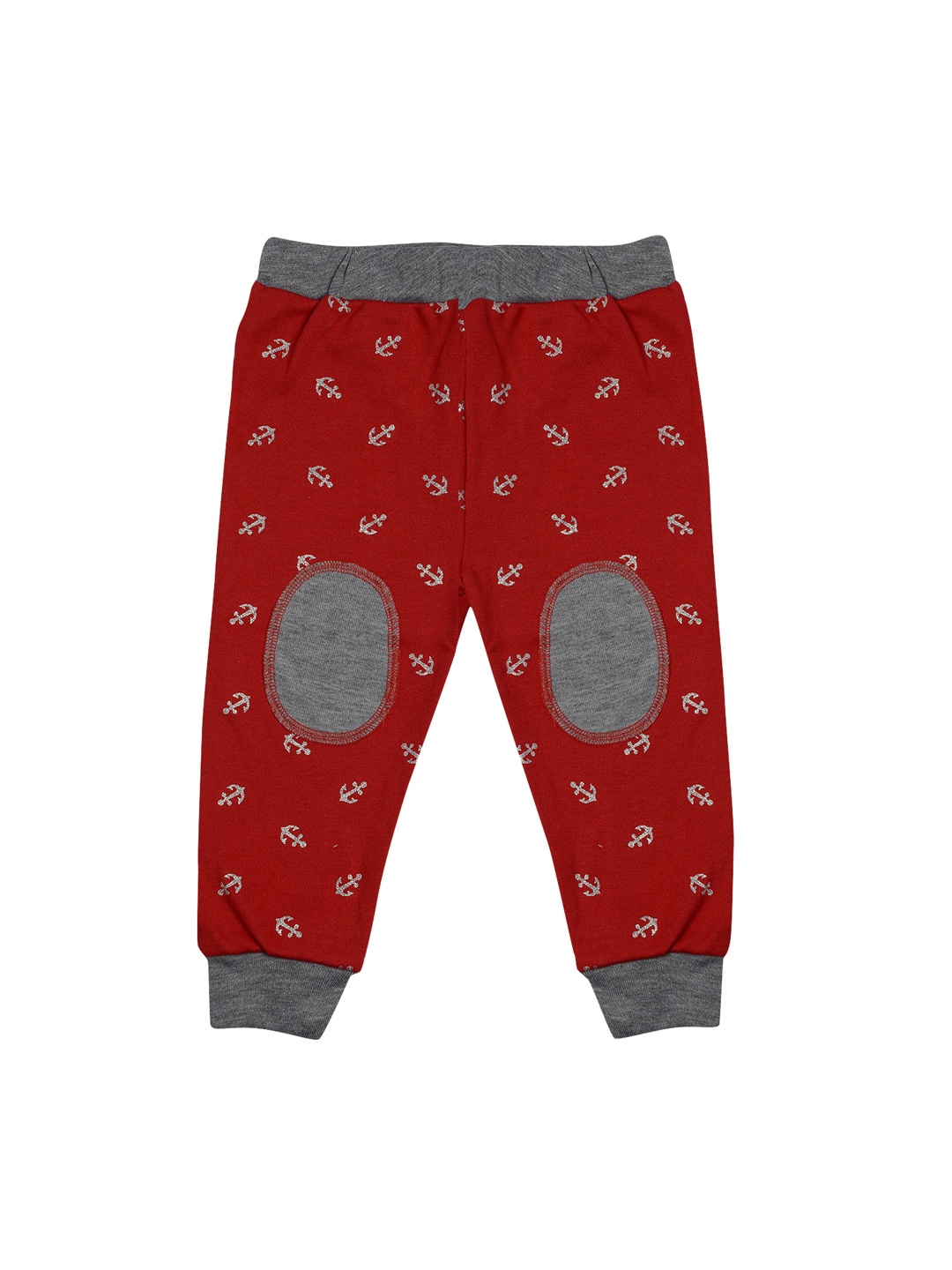 

TINY HUG Unisex Red Printed Slim-Fit Joggers
