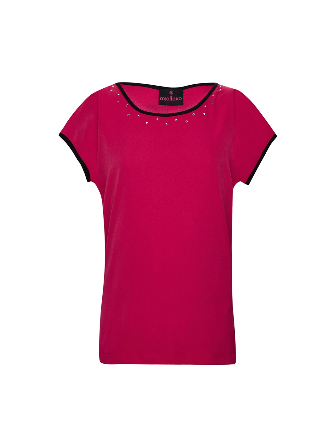 

Oxolloxo Girls Pink Solid Top