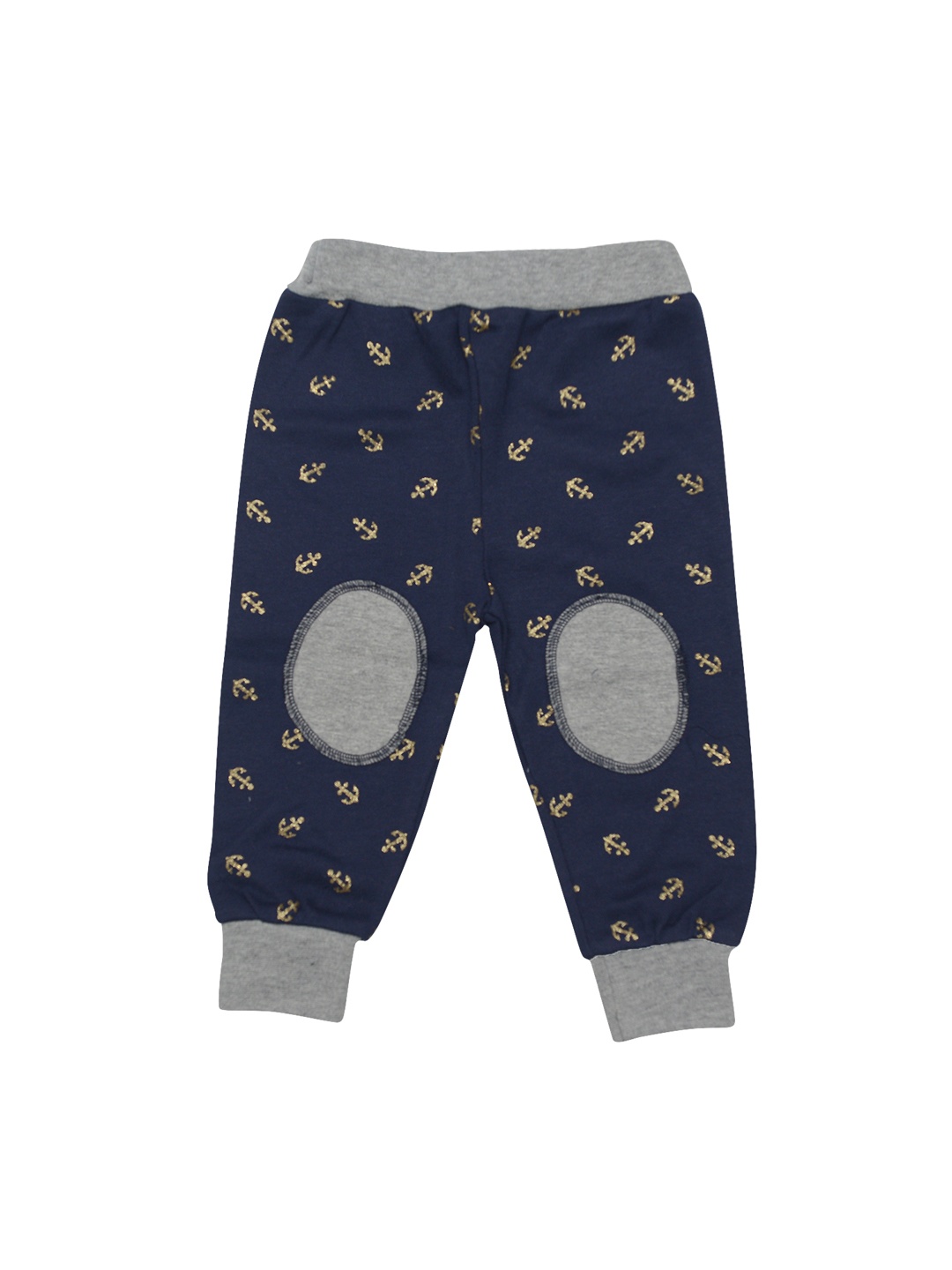 

TINY HUG Unisex Blue Printed Slim-Fit Joggers