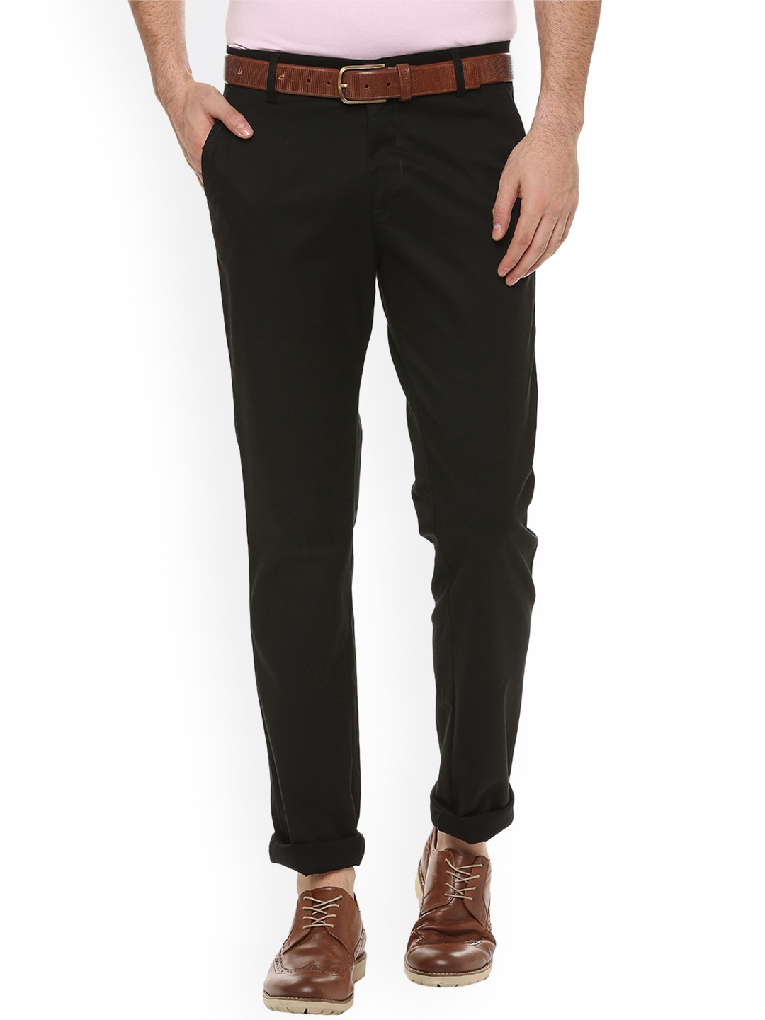 

Allen Solly Men Black Chinos